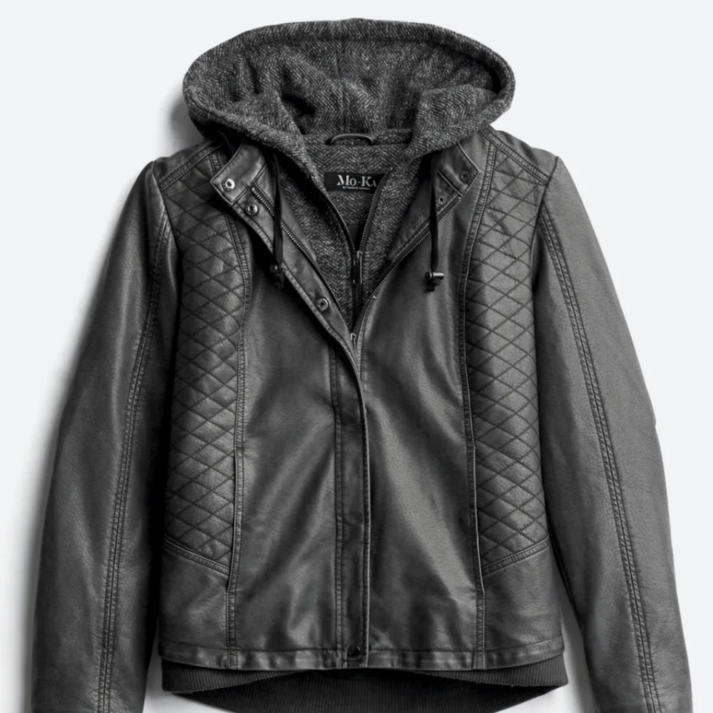 Women's Faux Leather Jacket